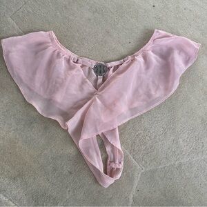 Savage X Fenty Pink Sheer shorts